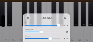 AllyPiano iPhone screenshot