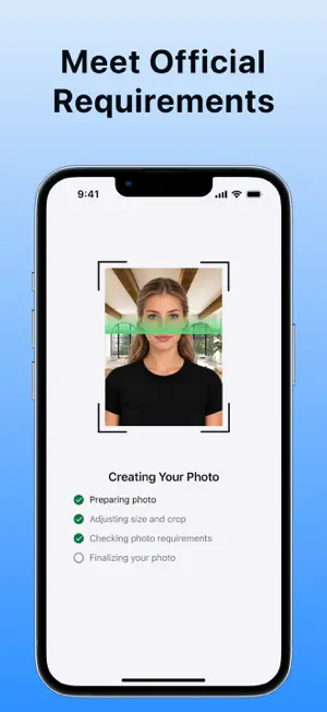 Green Card Photo Maker App screenshot 2
