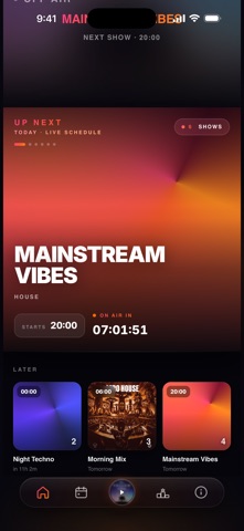 TIMBR Radio screenshot