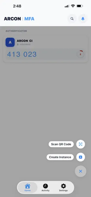 ARCON MFA: Authenticator screenshot 2