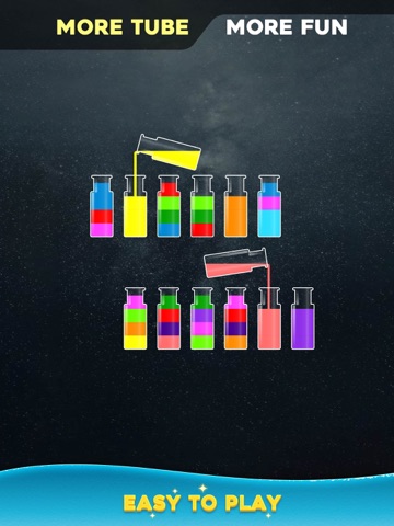 Water Color Sorting iPad screenshot