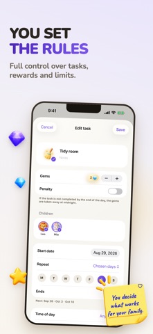 Minutio: Family Chore Chart screenshot 6