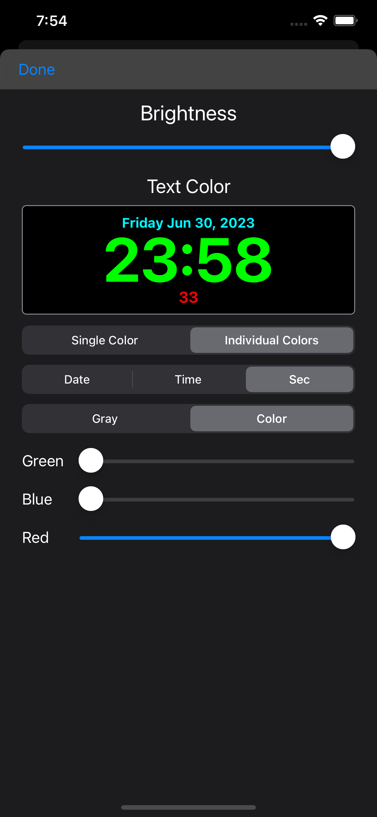 DimClock