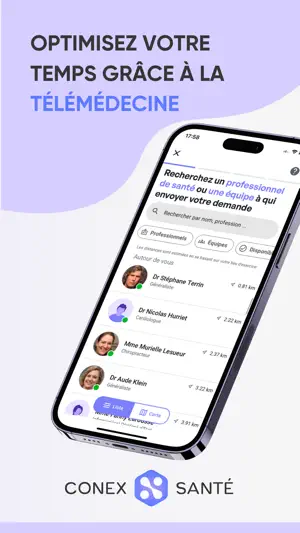 Conex Santé screenshot 1
