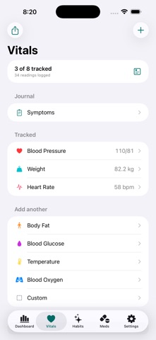 Vitals Flow Screenshot 3 of 10