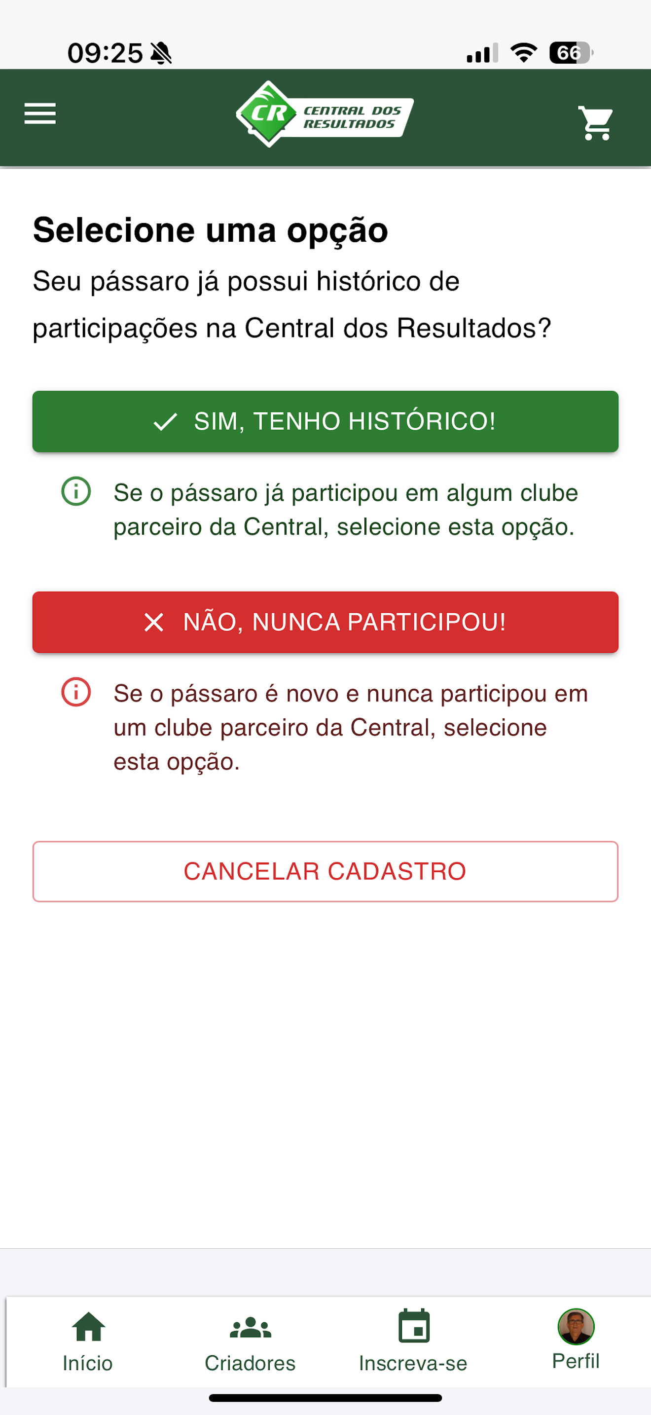 Central dos Resultados
