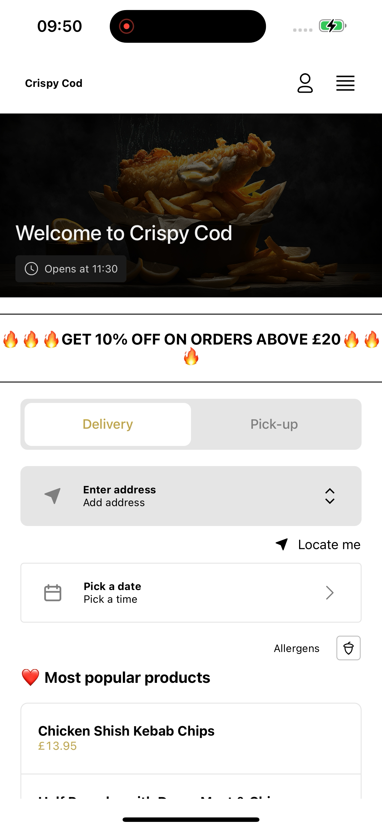 Crispy Cod UK screenshot 5