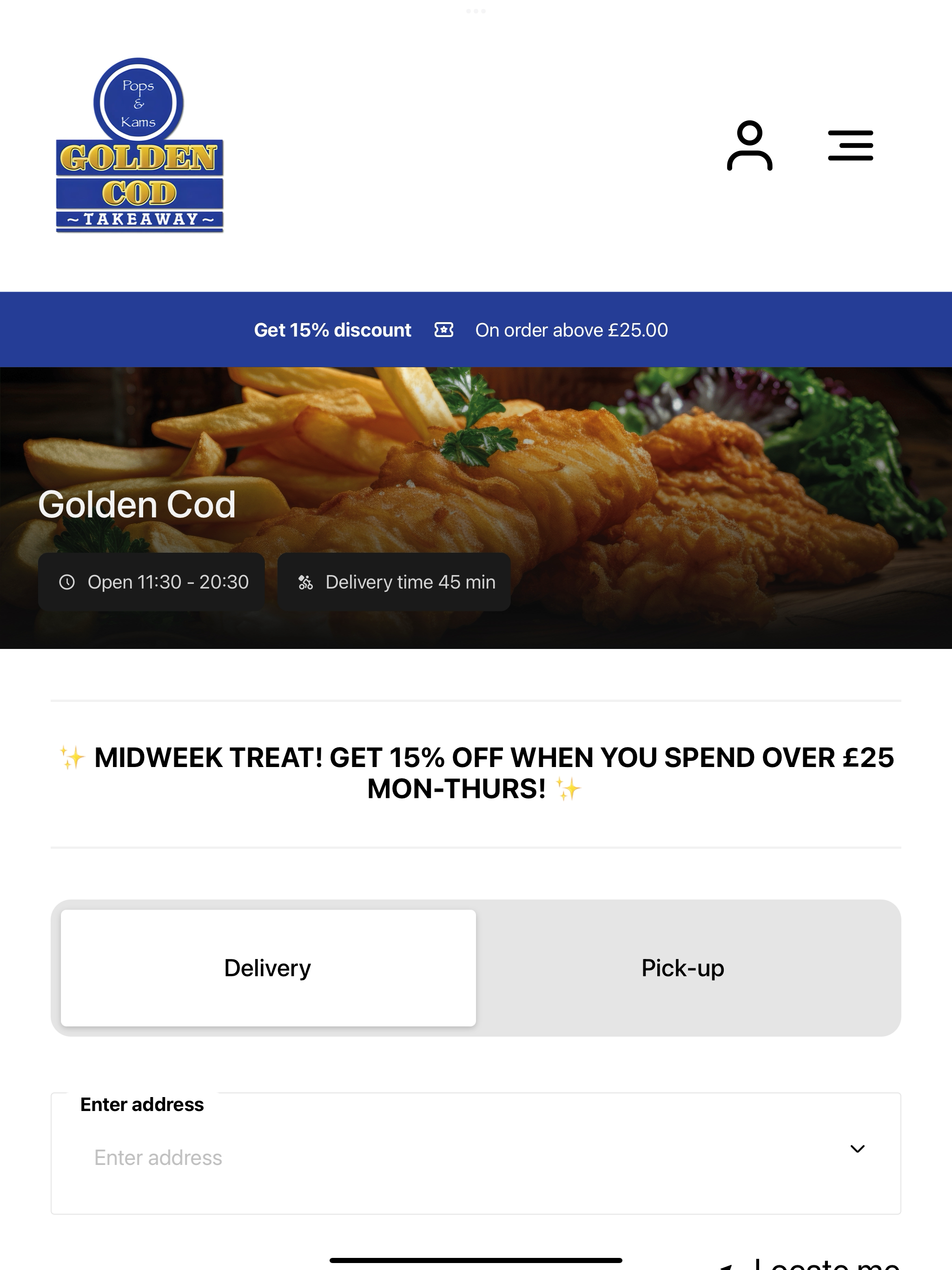 Golden Cod Thorne