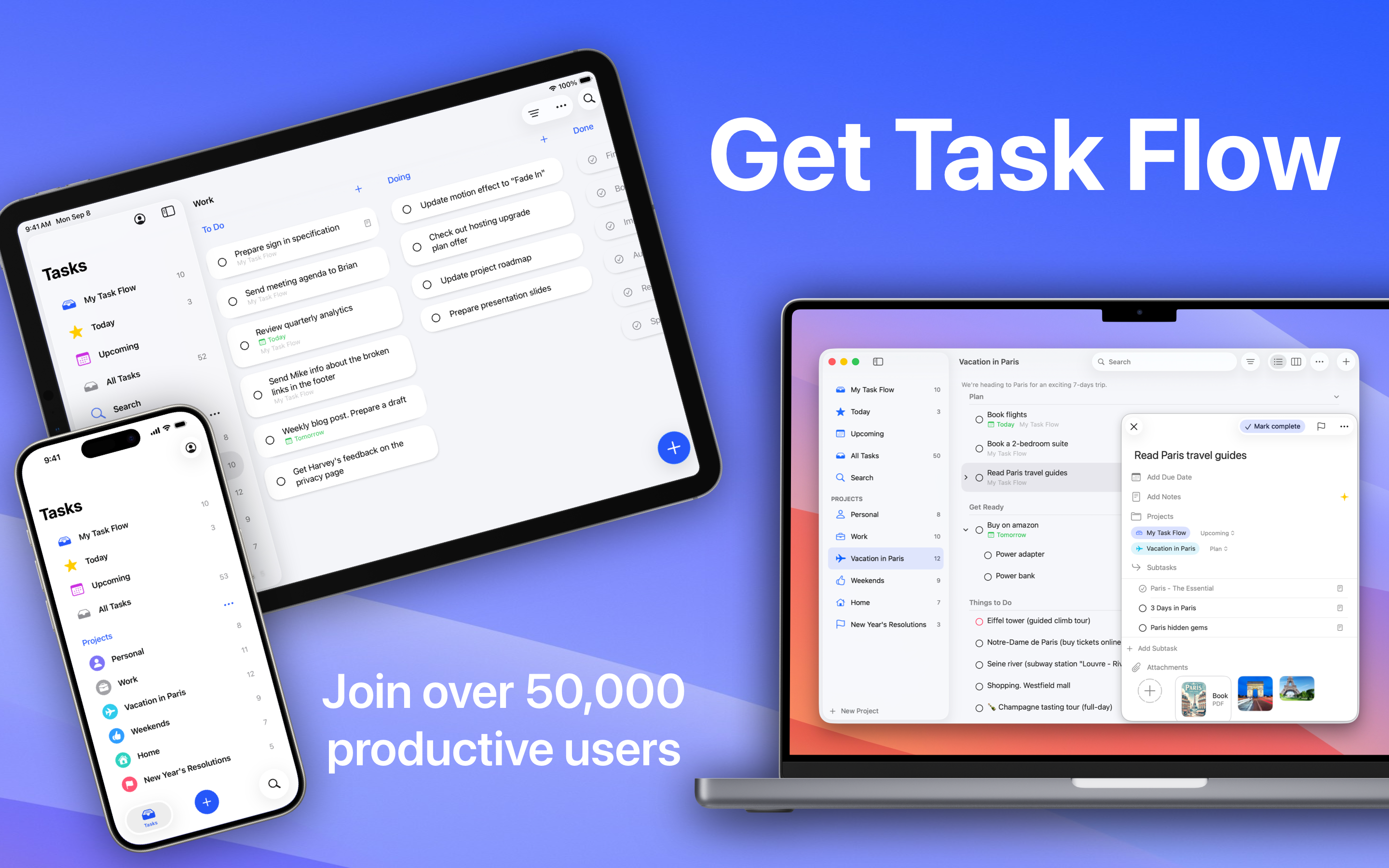 Task Flow: Tasks & Checklists
