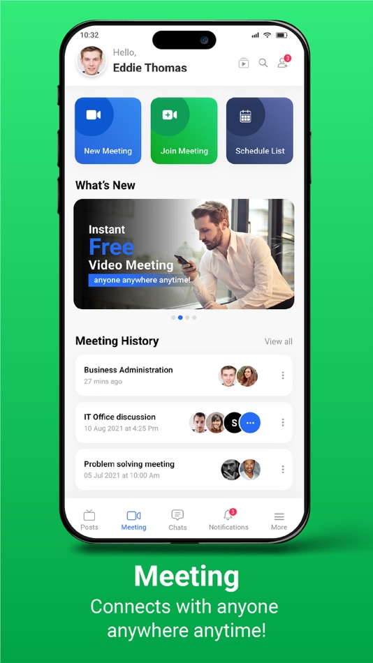 #2. ConnectsApp: Social & Meeting (iOS) De: Tryonex Ltd