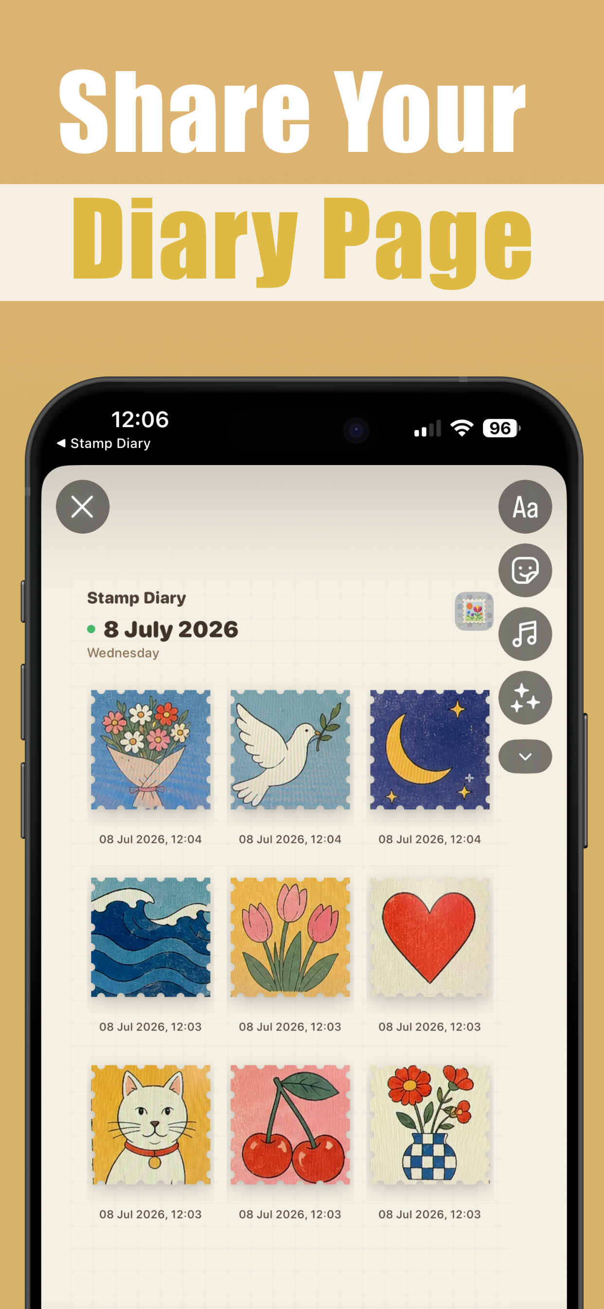 Stamp Diary: Collect Stamps screenshot 5