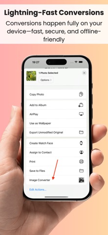 Image Converter: Full Privacy Screenshot 3 of 4