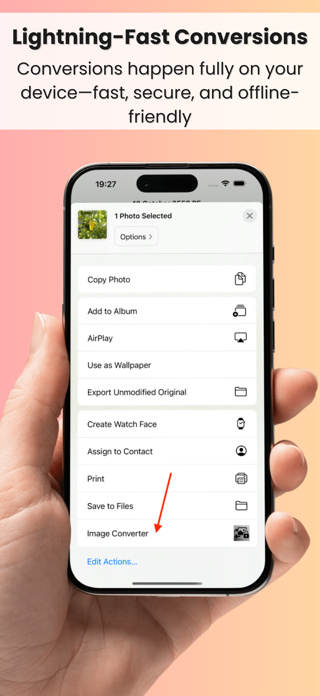 Image Converter: Full Privacy Screenshot 3 of 4