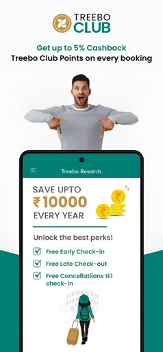 Treebo Club: Hotel Booking App screenshot 9