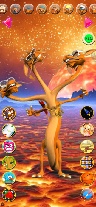 Talking 3 Headed Dragon Screenshot 8 of 10