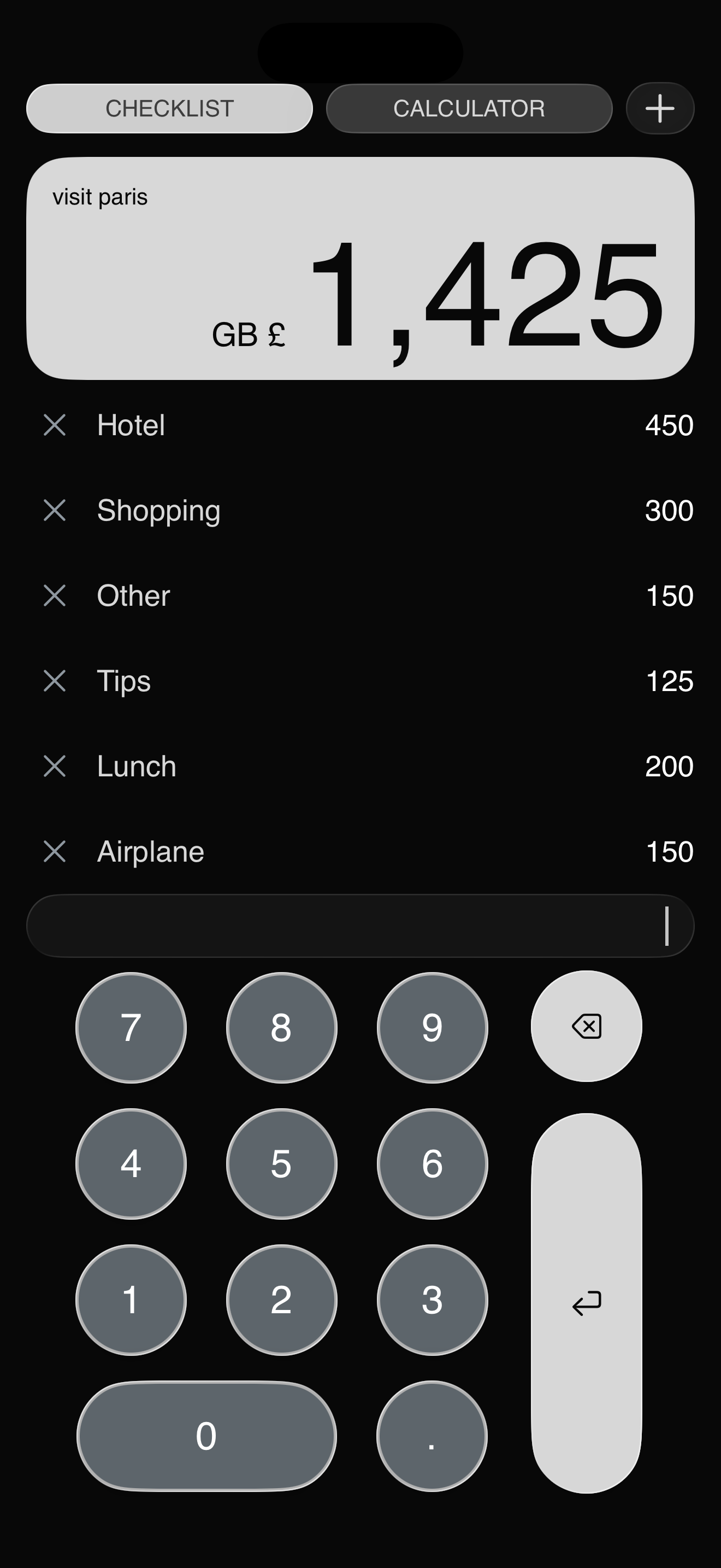 Checklist Pro: Expense Tracker