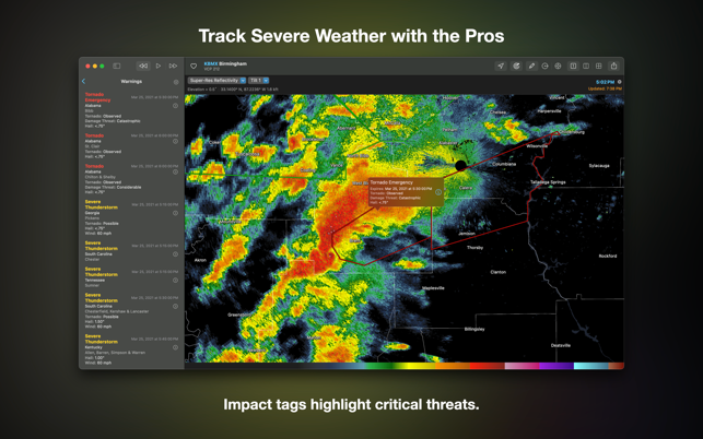RadarScope Screenshot