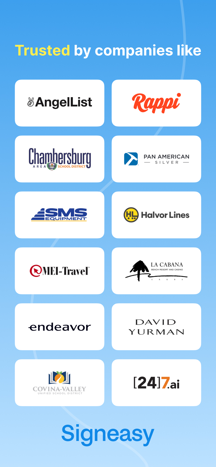 Digital e Signature: Signeasy screenshot 5