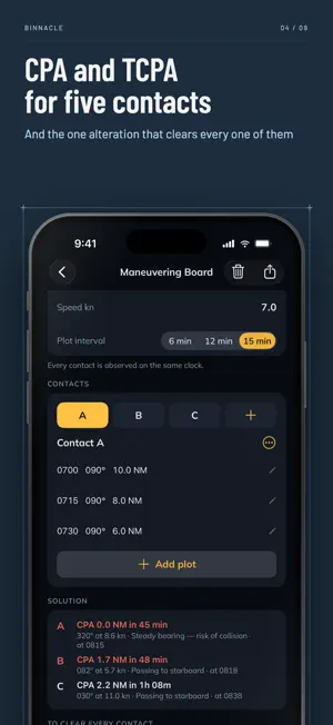 Binnacle: Nautical Calculator screenshot 4