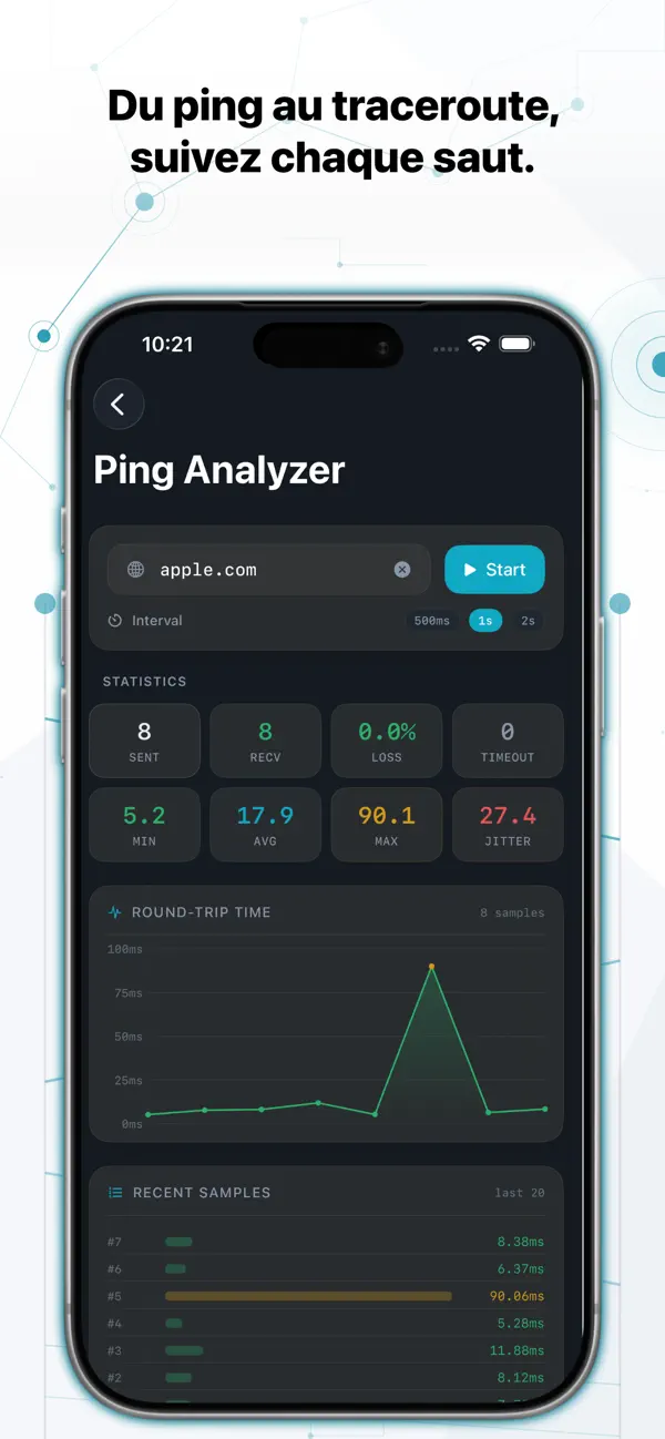Screenshot #2 pour NetTools - Network Analyzer