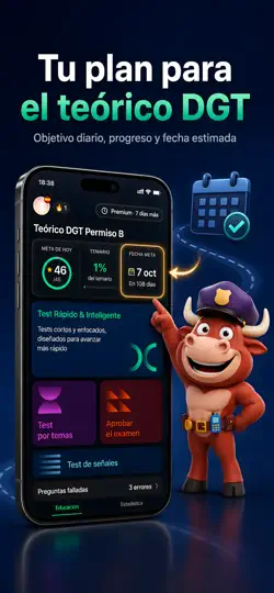 Captura de pantalla de Test DGT 2026 - Pronto en iPhone 1