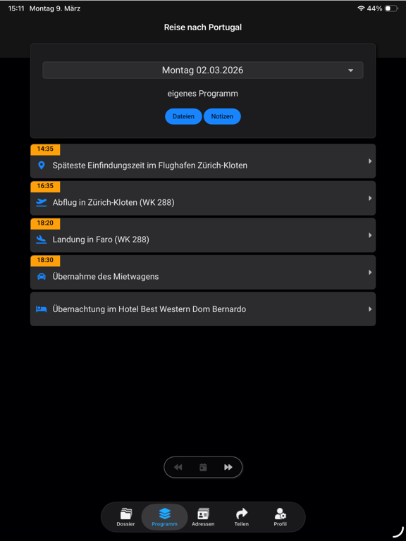Screenshot #4 pour ABS Travel App