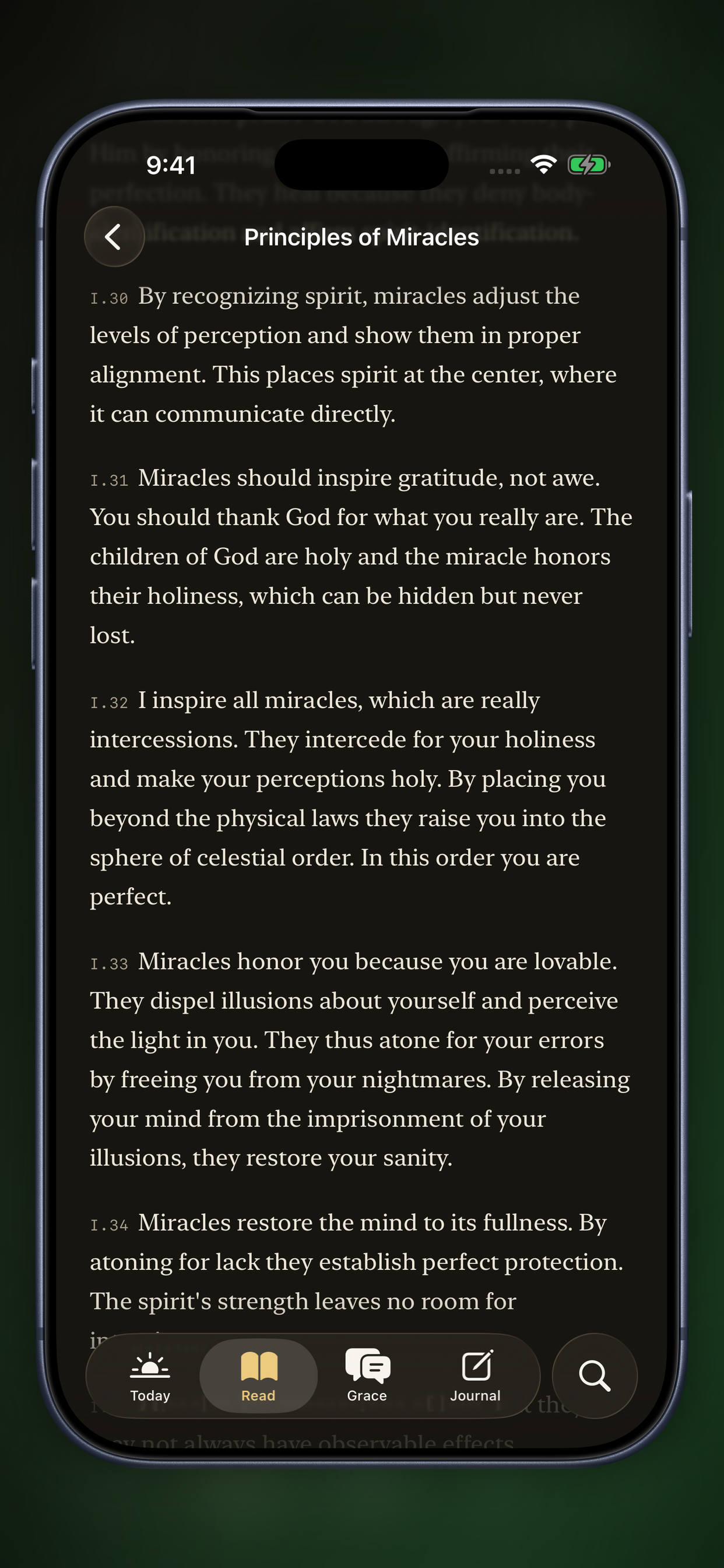 Holy Instant: ACIM screenshot 3