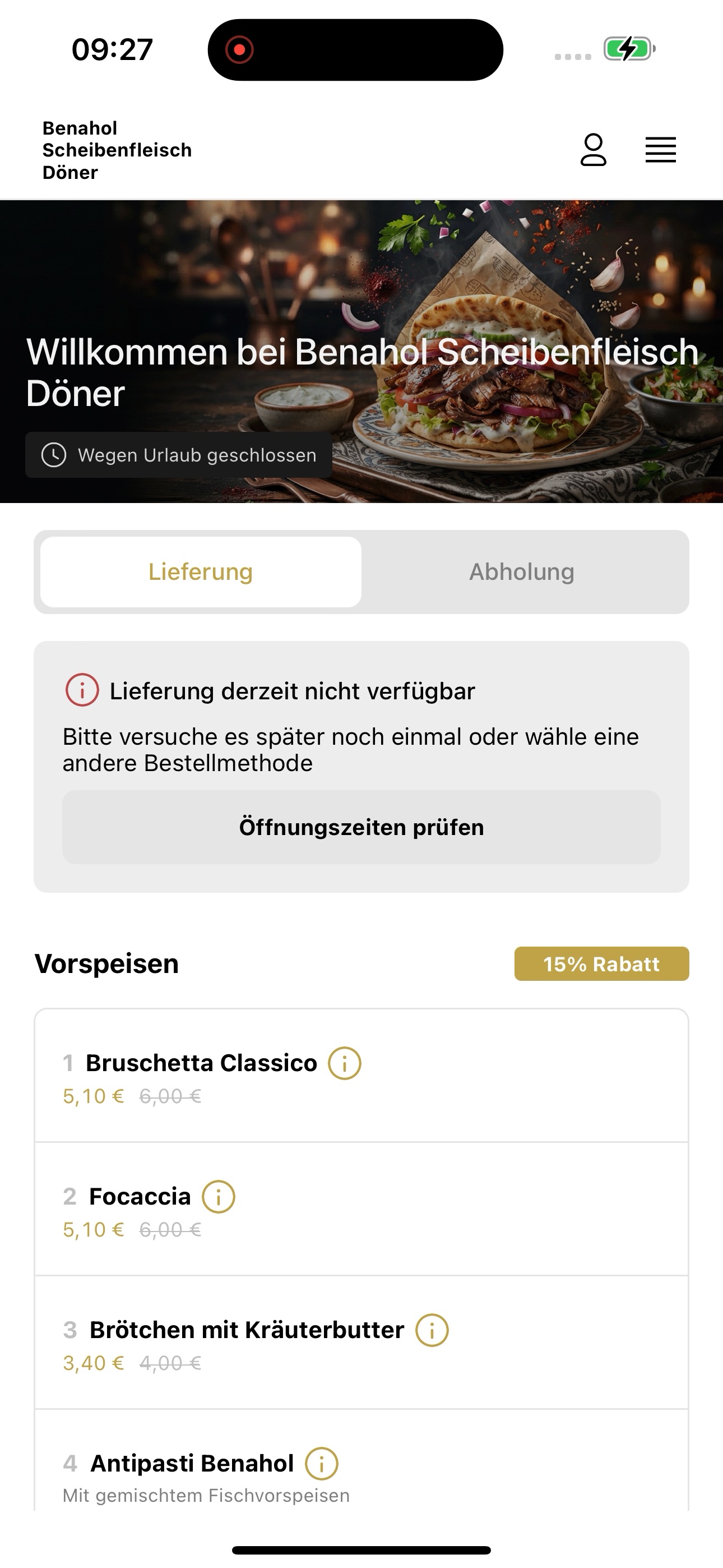 Screenshot 6 of Benahol Scheibenfleisch Döner