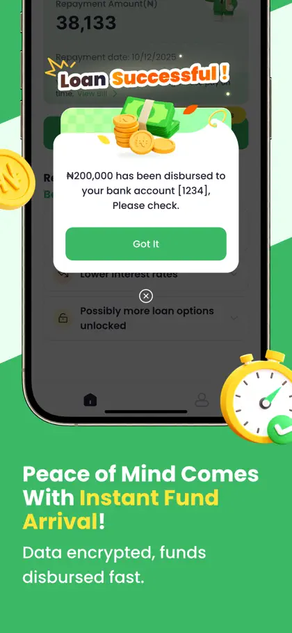 Screenshot 4 von 5 zu SureFund: Fast Loan, Trusted