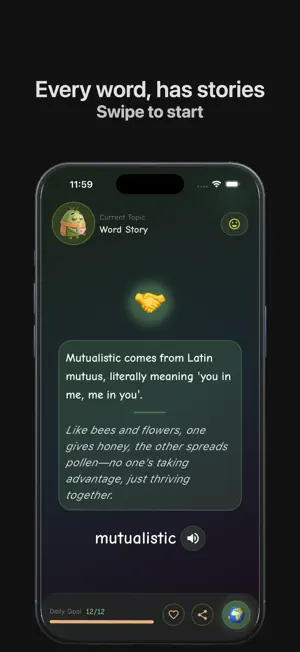 WordyPods - Story Dictionary screenshot 1