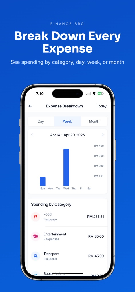 Finance Bro: Track Expenses - Finance App | MWM