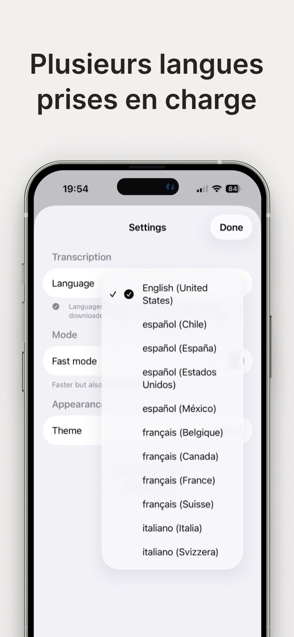 iPhone screenshot