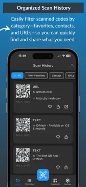 QrMesh: QR Code Reader screenshot 5