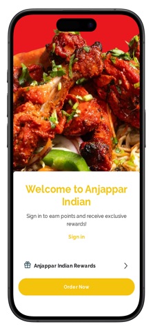 Anjappar Indian iPhone screenshot