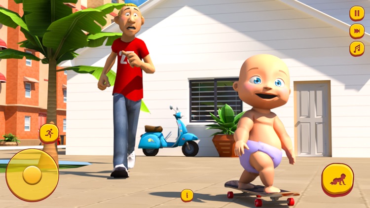 Baby Prank Game: Where daddy