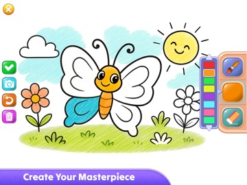 Kids Coloring & Puzzle Games iPad screenshot