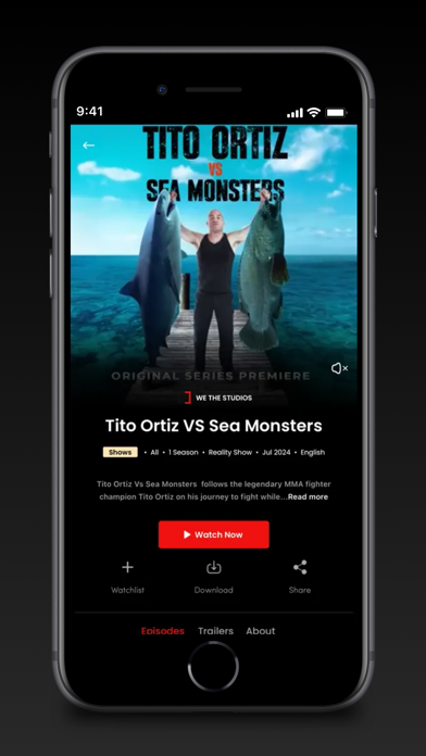 We The Studios iPhone screenshot 5 - Entertainment app