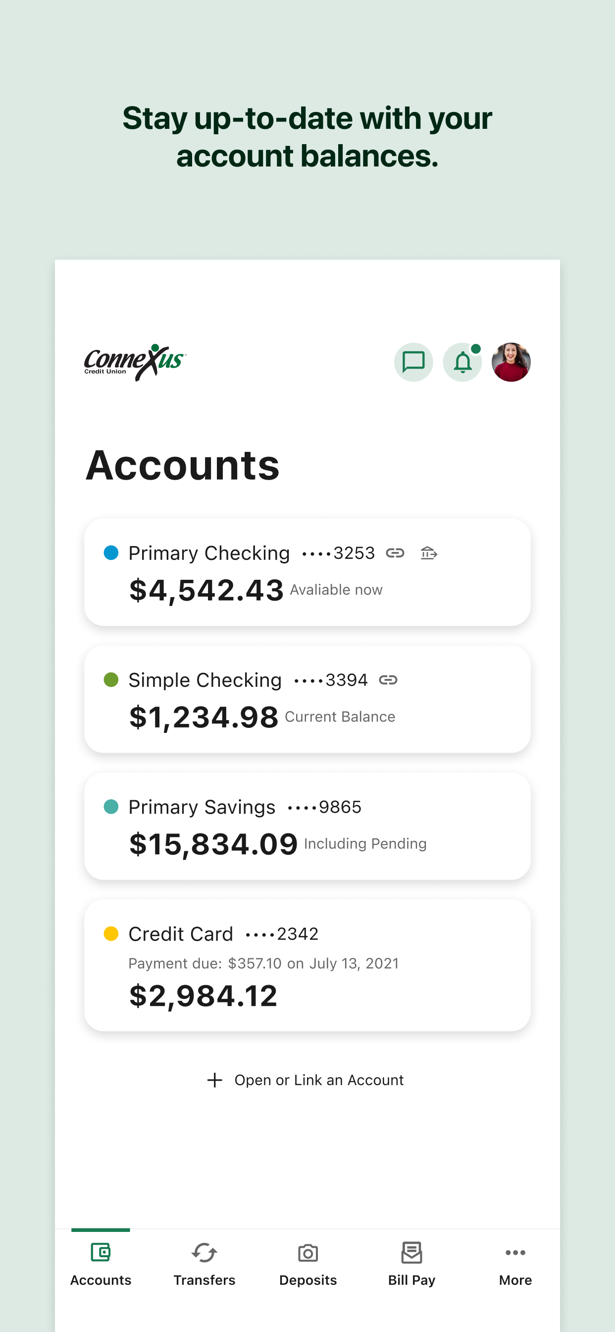 Connexus CU Mobile App screenshot 2