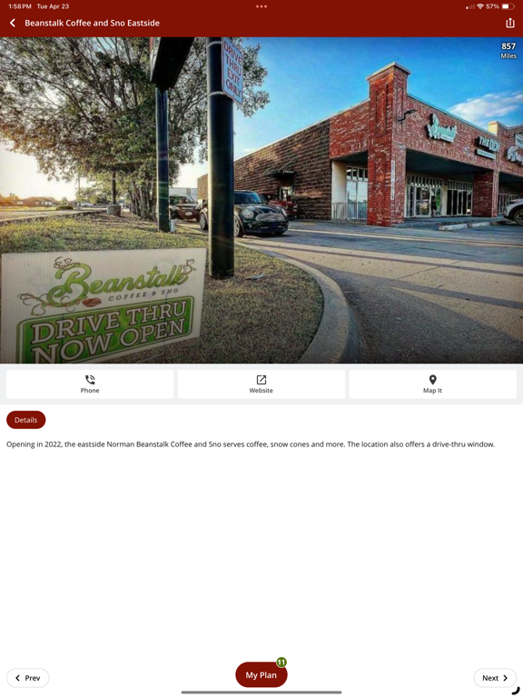 VisitNorman iPad screenshot 5 - Travel app