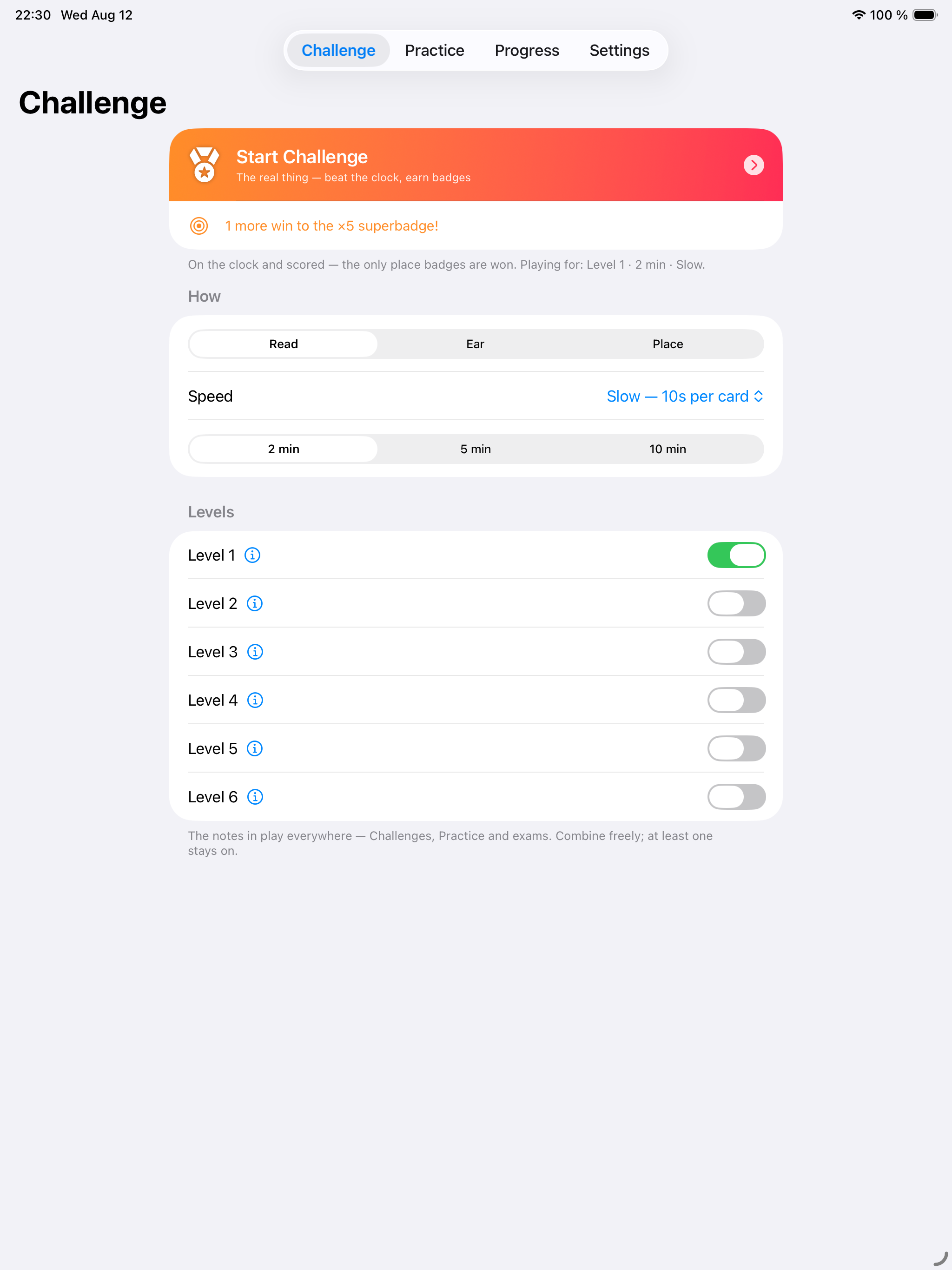 Notes Practice screenshot 6