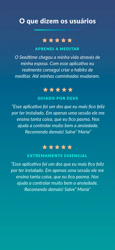 Seedtime: Meditação Católica screenshot 5 of 7