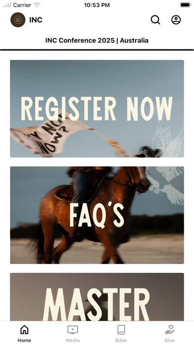 INC Australia Screenshot