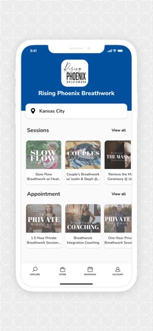 Rising Phoenix Breathwork Screenshot 1 of 3