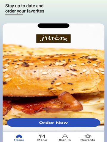 Jitters Cafe iPad screenshot