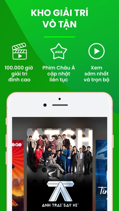VieON - Dramas,Show,Sports,TV Screenshot