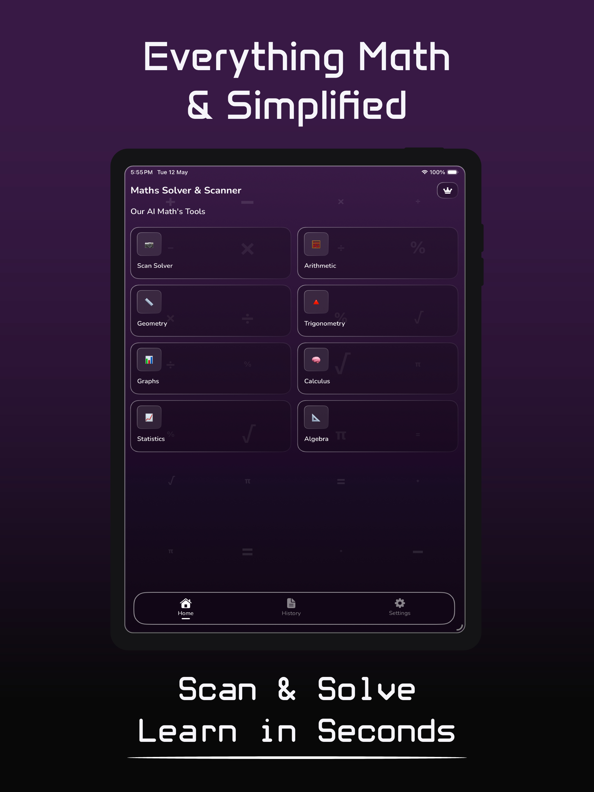 AI Math Solver & Scanner