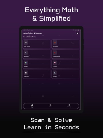 AI Math Solver & Scanner iPad screenshot