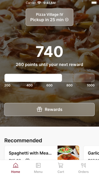 Pizza Village IV iPhone screenshot 1 - Food & Drink app