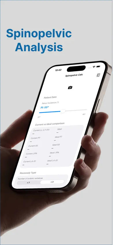Spinopelvic Calc screenshot 1