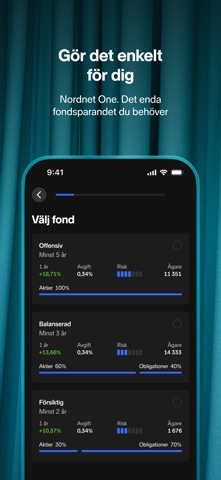 Nordnet: Aktier & Fonder iPhone screenshot 4
